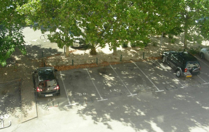 Location de vacances - Appartement à Agde - Place de parking numérotée