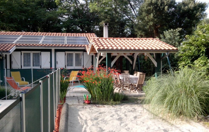 Location de vacances - Villa à Seignosse - plage- bac à sable