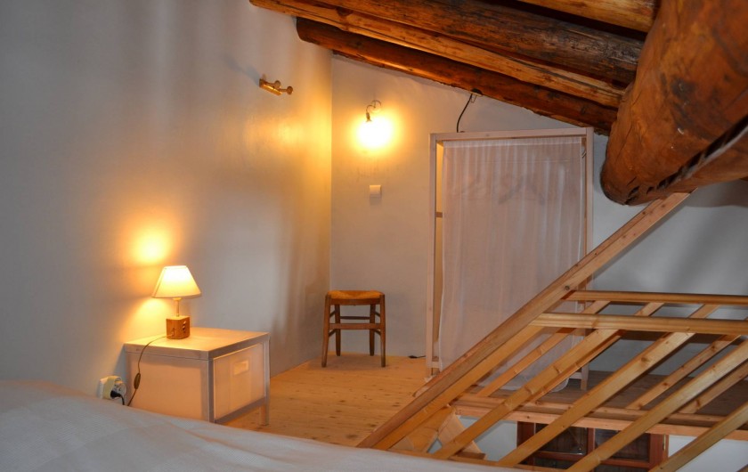 Location de vacances - Appartement à Bonneval-sur-Arc - Chambre double en mezzanine