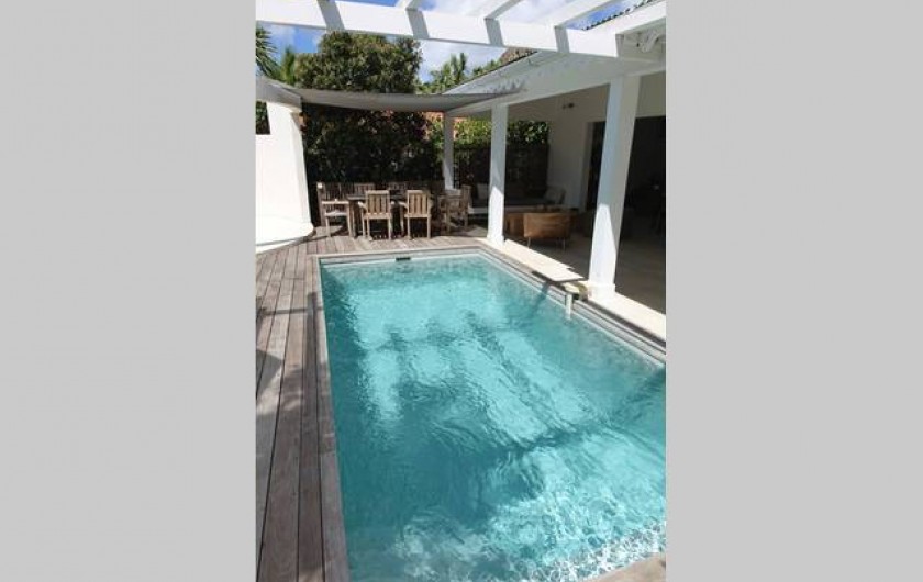 Location de vacances - Chambre d'hôtes à Gustavia - Piscine Villa PARADISE
