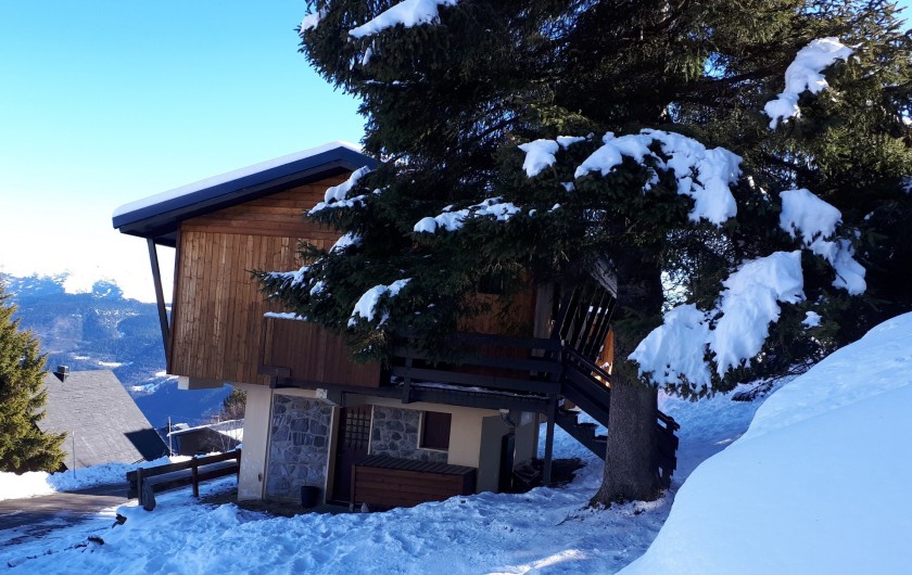 Location de vacances - Chalet à Saint-Lary-Soulan - Extérieur hiver