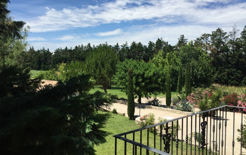 Location de vacances - Villa à Avignon - vue des balcons