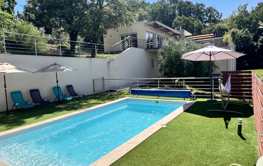 Location de vacances - Villa à Barjac