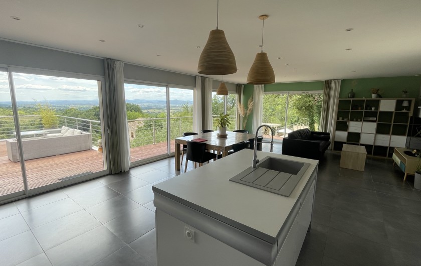 Location de vacances - Villa à Barjac