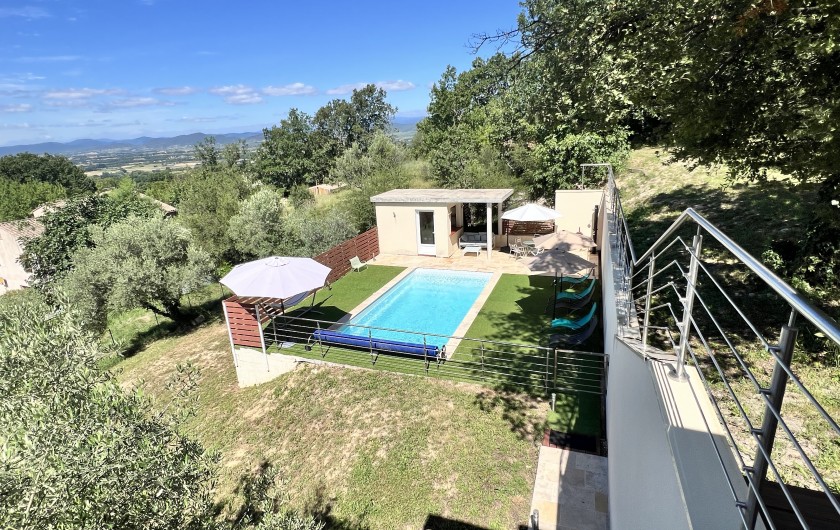Location de vacances - Villa à Barjac