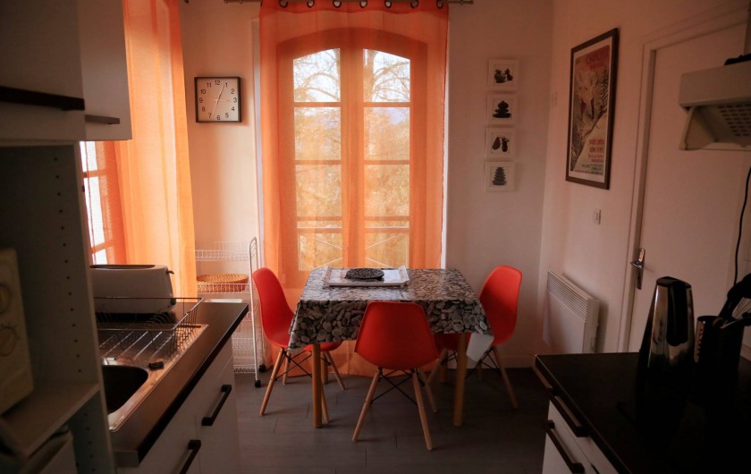 Location de vacances - Villa à Aix-les-Bains - Cuisine du studio 1
