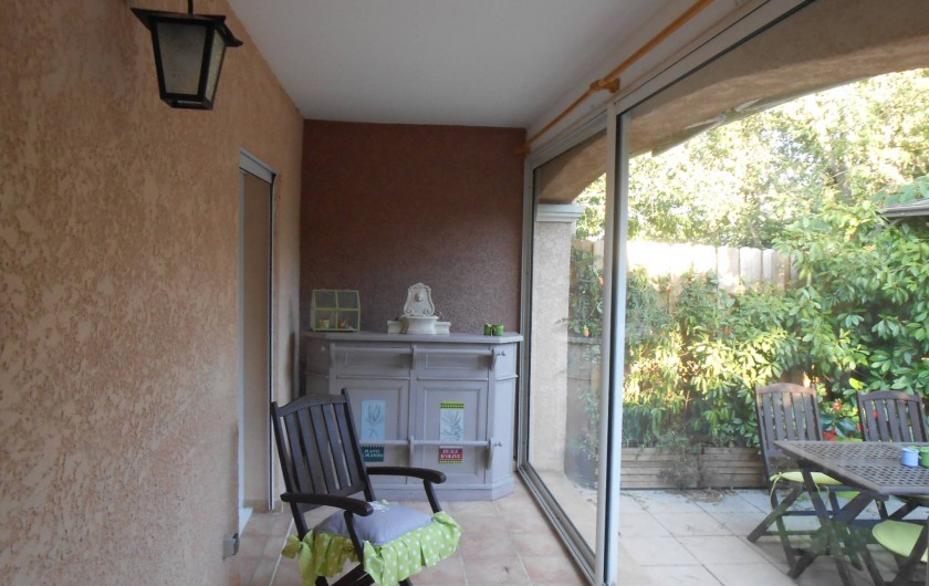 Location de vacances - Villa à Le Puy-Sainte-Réparade - veranda