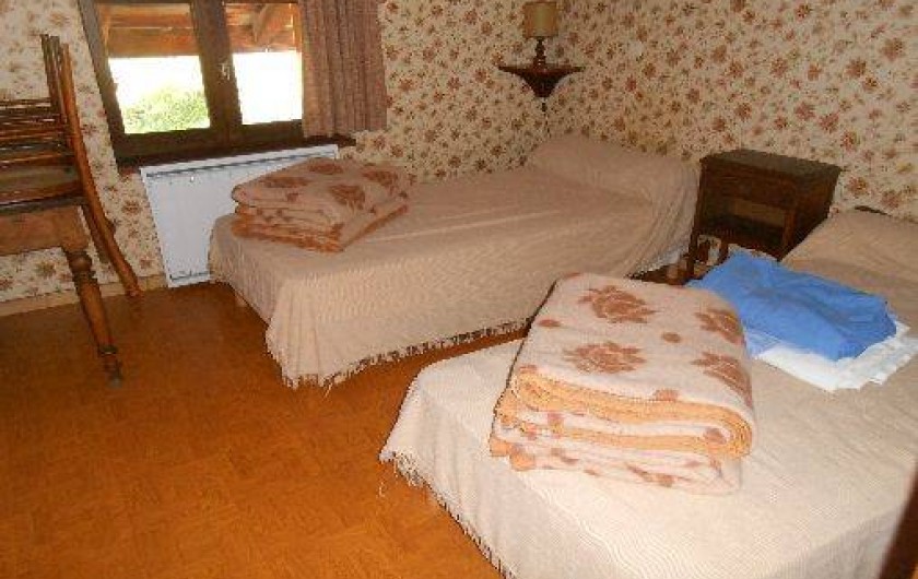 Location de vacances - Appartement à Pralognan-la-Vanoise - La chambre à 2 lits