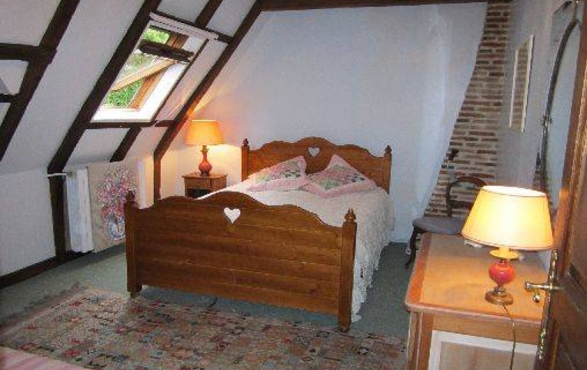 Location de vacances - Gîte à Montrichard - Chambre avec un lit de 140 et Un lit de 90
