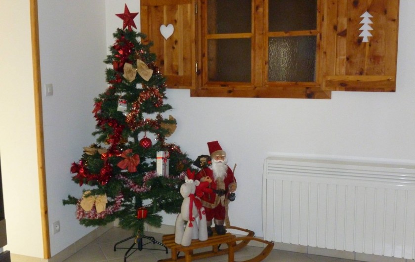 Location de vacances - Maison - Villa à Les Orres - Noel Jour de L'An, le sapin est fait !