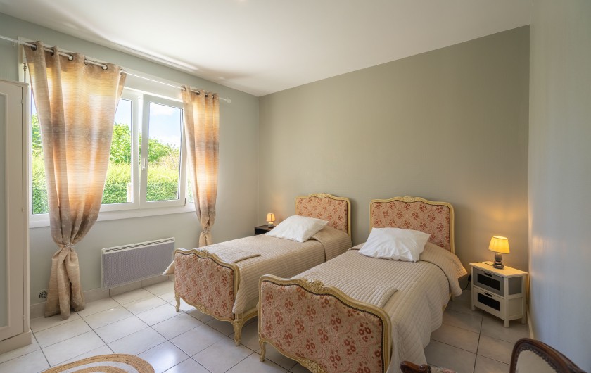 Location de vacances - Maison - Villa à Saint-Palais-sur-Mer - chambre deux lits