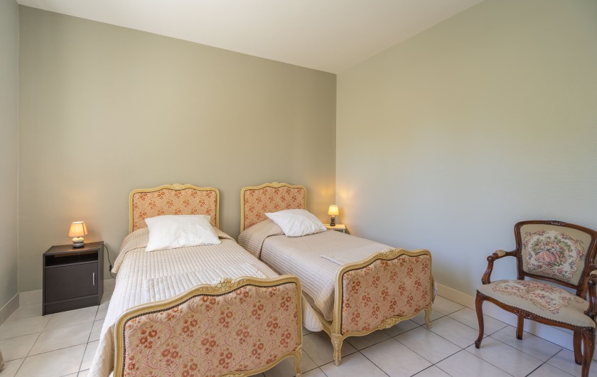 Location de vacances - Maison - Villa à Saint-Palais-sur-Mer - chambre deux lits