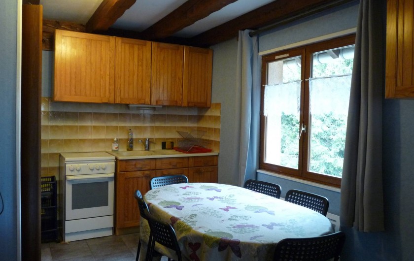 Location de vacances - Appartement à Ban-de-Laveline - coin cuisine petit gîte