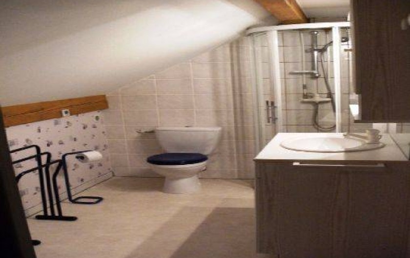 Location de vacances - Appartement à Thônes - la salle de bain