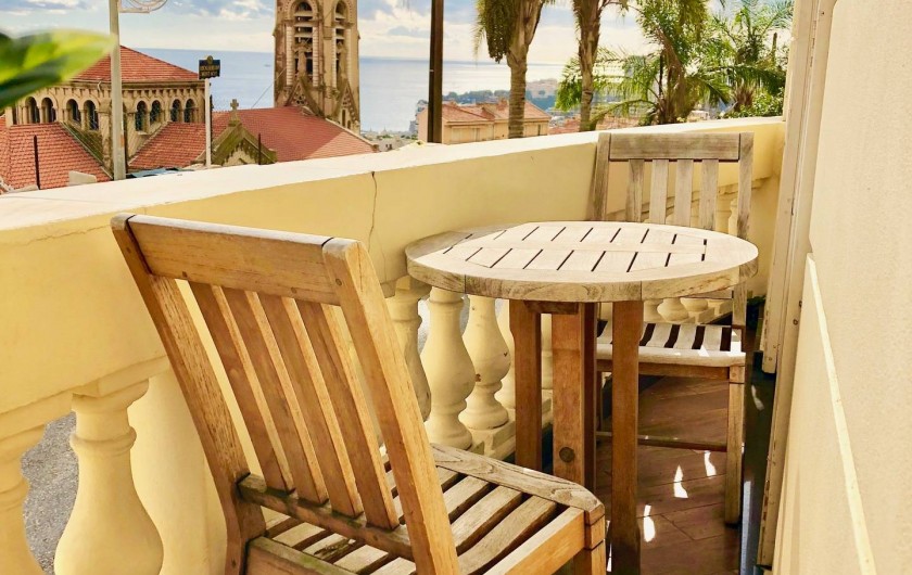 Location de vacances - Appartement à Monaco-Ville - le balcon