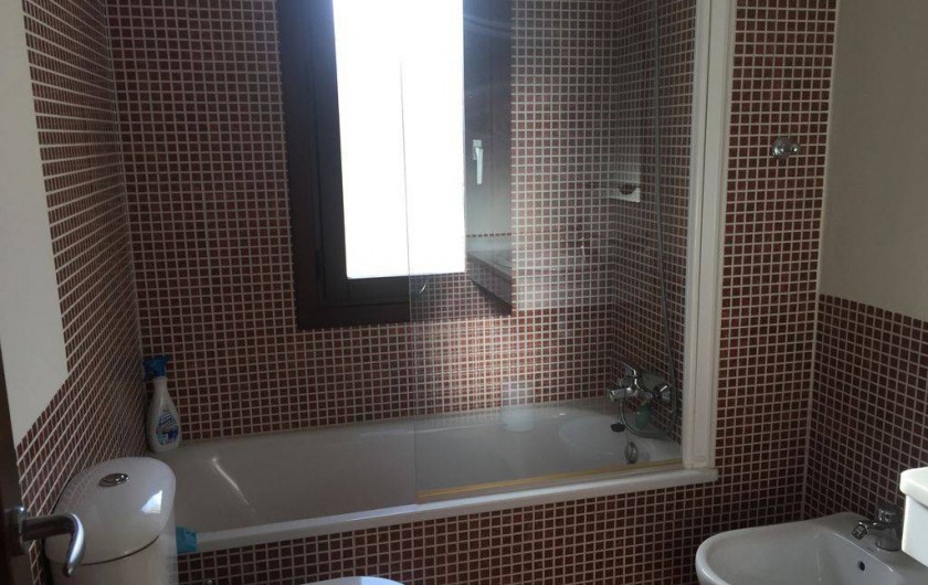 Location de vacances - Appartement à Vera - Salle de bain avec baignoire