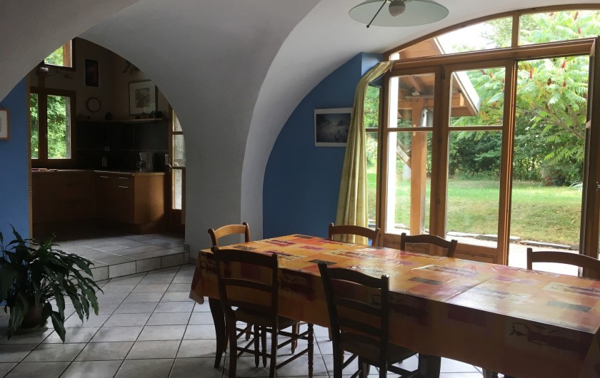 Location de vacances - Maison - Villa à Le Bourg-d'Oisans - Salle à manger