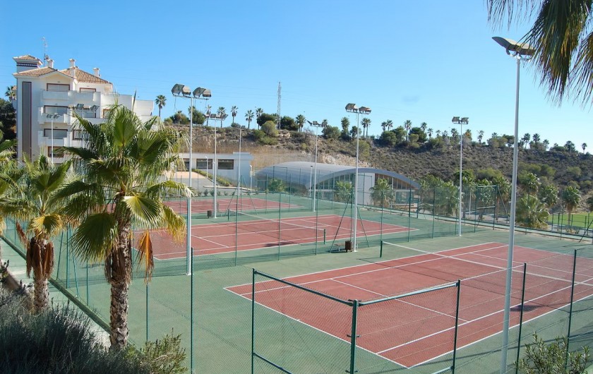 Location de vacances - Appartement à Orihuela Costa - Tennis campoamor proche de l'appartement
