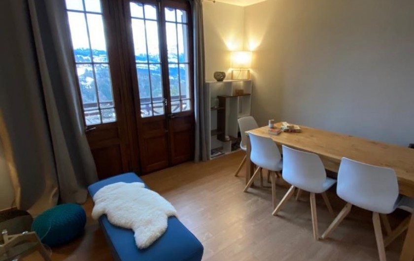 Location de vacances - Appartement à Saint-Gervais-les-Bains - Living-room