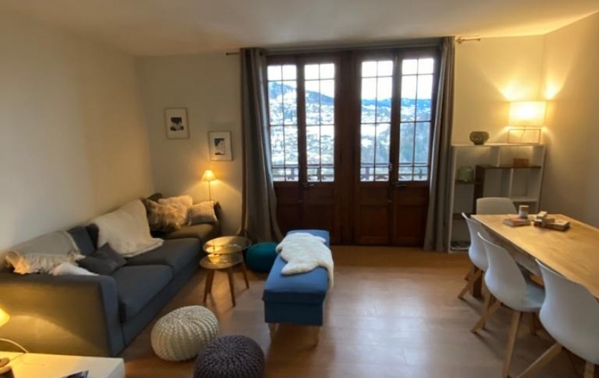 Location de vacances - Appartement à Saint-Gervais-les-Bains - Living-room