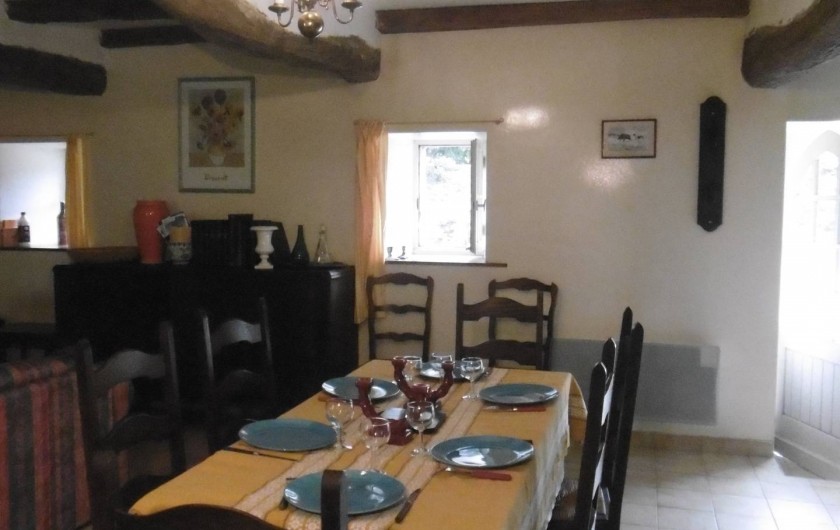 Location de vacances - Château - Manoir à Tréguier - salle a manger