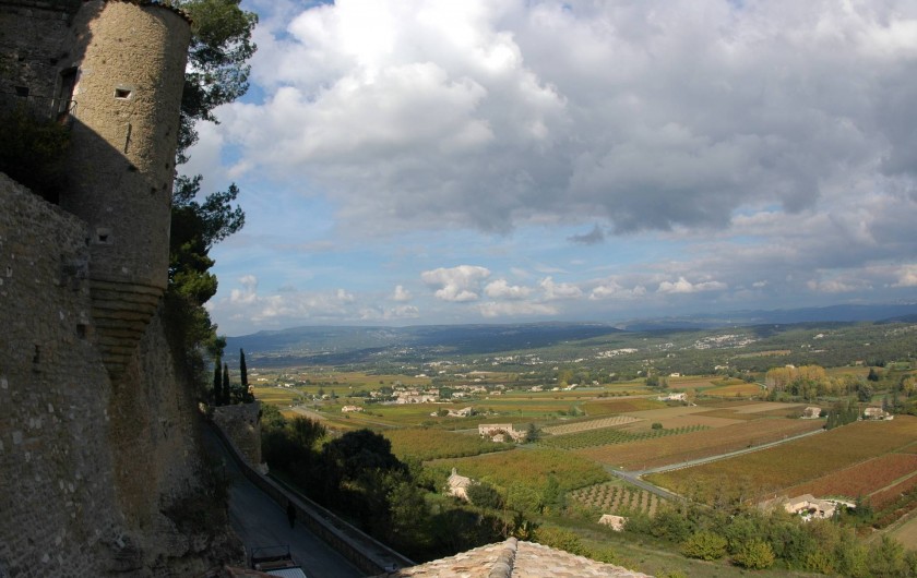 Location de vacances - Maison - Villa à Ménerbes - La vue de notre terrasse panoramique