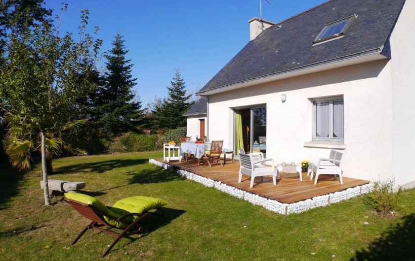 Location de vacances - Maison - Villa à Fouesnant - Maison avec jardin et terrasse