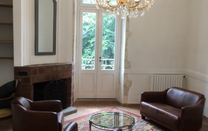 Location de vacances - Appartement à Villeneuve-lès-Avignon - Séjour salon