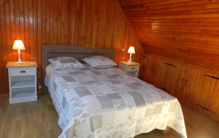 Location de vacances - Gîte à Plouhinec - Grande chambre N°1 avec lit double