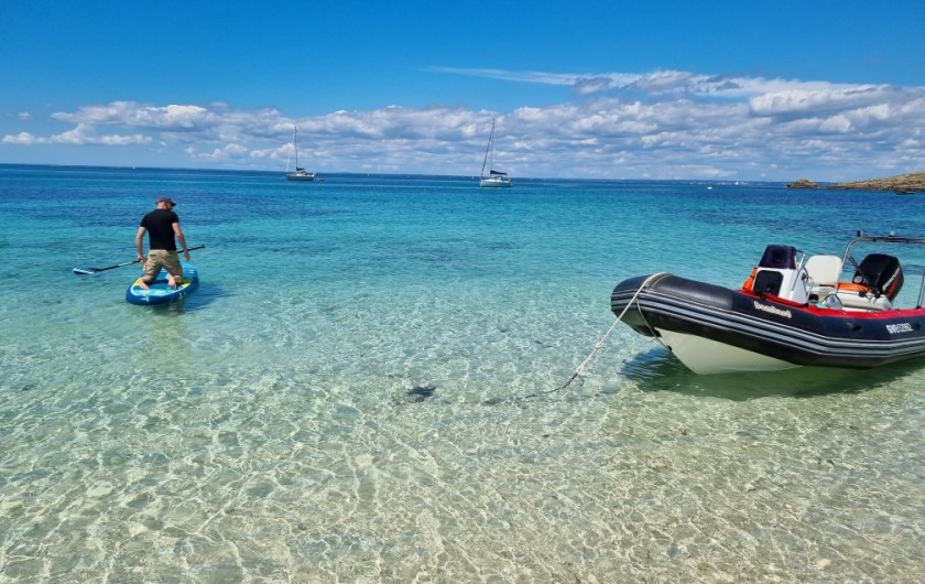 Location de vacances - Villa à Île-Tudy - Eau bleue lagon
