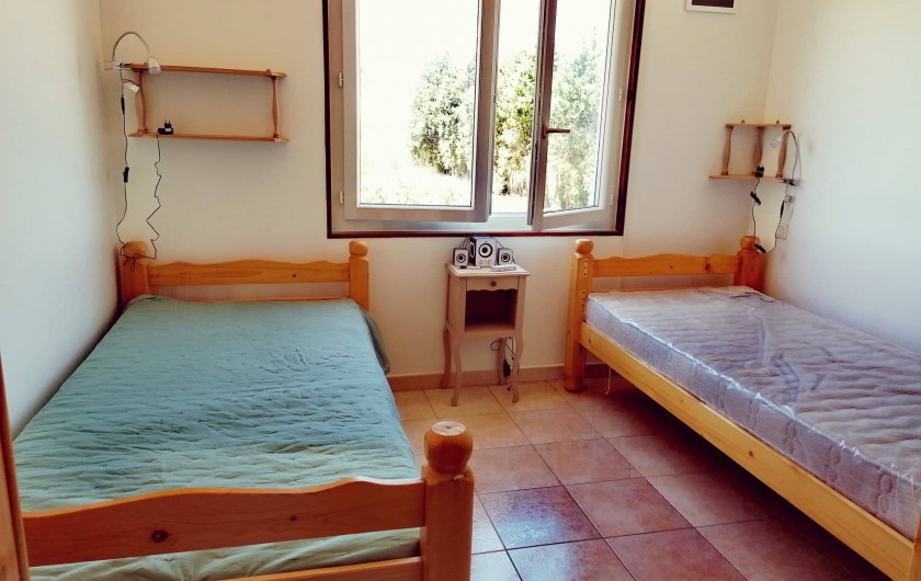 Location de vacances - Appartement à Pernes-les-Fontaines - Chambre n°2: 2 lit simple
