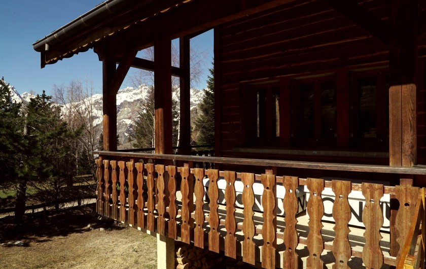 Location de vacances - Chalet à Les Deux Alpes - TERRASSE