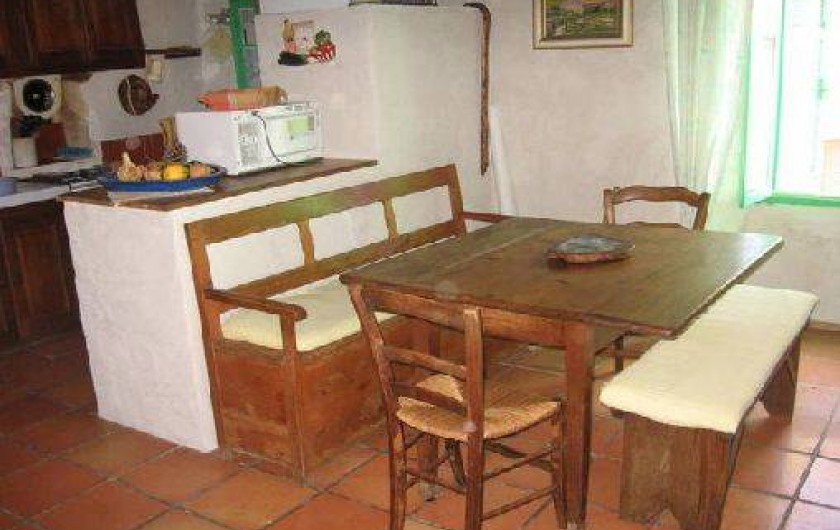 Location de vacances - Maison - Villa à Sari-d'Orcino - salle a manger