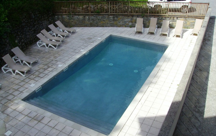 Location de vacances - Appartement à Saint-Lary-Soulan - piscine chauffée juillet et août