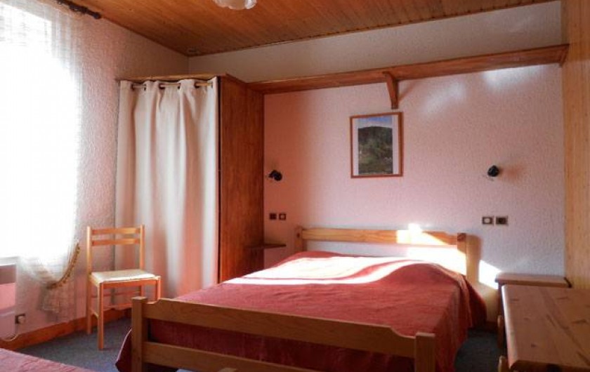 Location de vacances - Gîte à La Bresse - Gite "le liernat" 43 m2 + balcon -3 pièces. Vue chambre