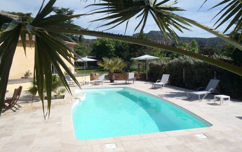 Location de vacances - Villa à Roquebrune-sur-Argens - Piscine 10m x 4m