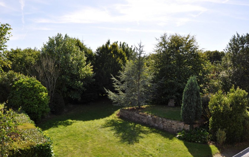 Location de vacances - Gîte à Lanvellec - Ty Coz - jardin devant la maison