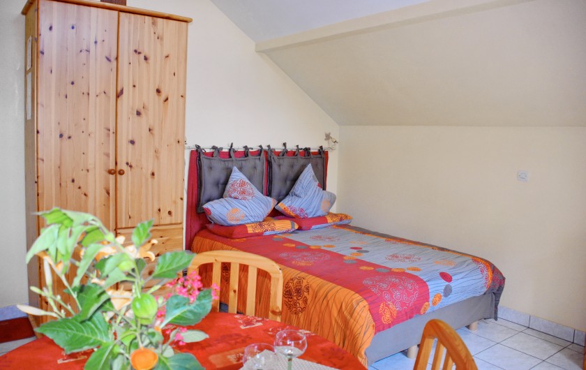 Location de vacances - Gîte à Bergheim - Le lit  140 x 200 cm