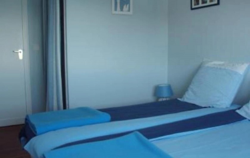 Location de vacances - Maison - Villa à Sauzon - chambre 2x90 vue mer