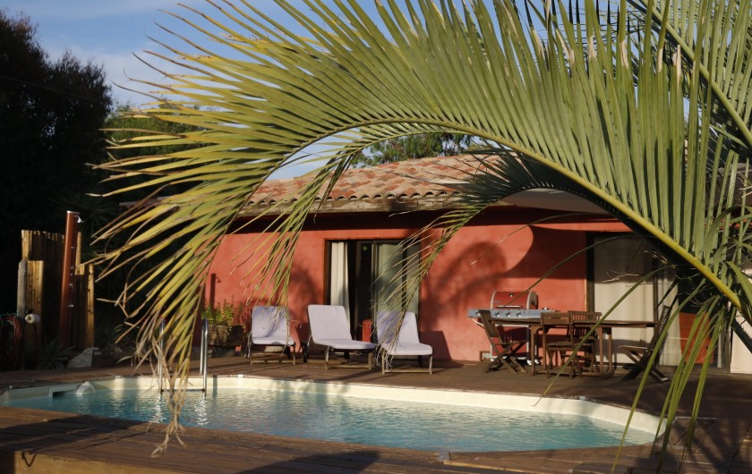 Location de vacances - Villa à Montegrosso - Ambiance coucher de soleil