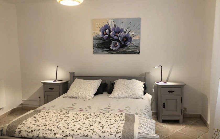 Location de vacances - Gîte à Robion - Chambre lit en 160 cm