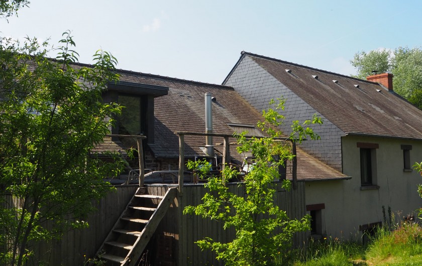 Location de vacances - Gîte à Saint-M'Hervé - Terrasse n°2