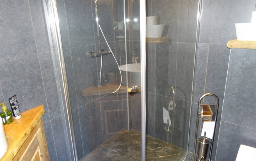Location de vacances - Chalet à Les Gets - douche 1 + lavabo et WC