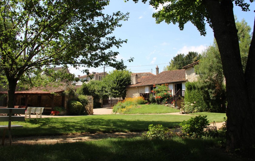 Location de vacances - Moulin à Migné-Auxances - le jardin