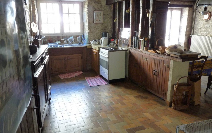 Location de vacances - Moulin à Migné-Auxances - cuisine