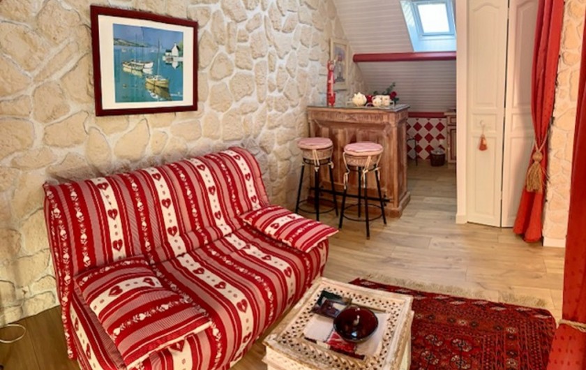 Location de vacances - Chambre d'hôtes à La Turballe - studio rouge