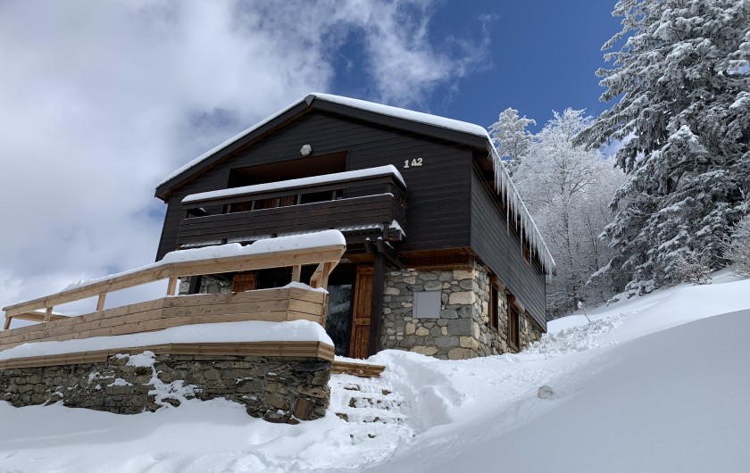 Location de vacances - Chalet à Ustou - vue chalet