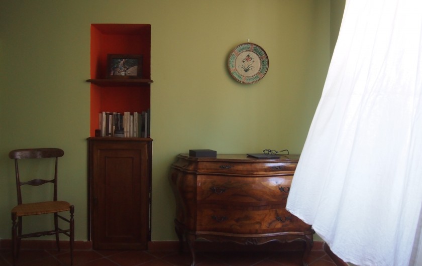 Location de vacances - Villa à Zoagli - Mobilier dans la grande chambre a coucher