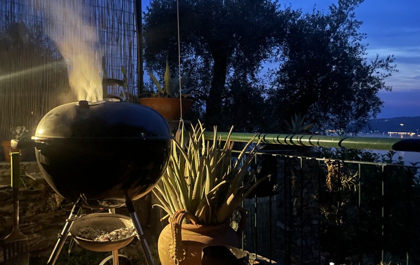 Location de vacances - Villa à Zoagli - Barbecue avec vue panoramique