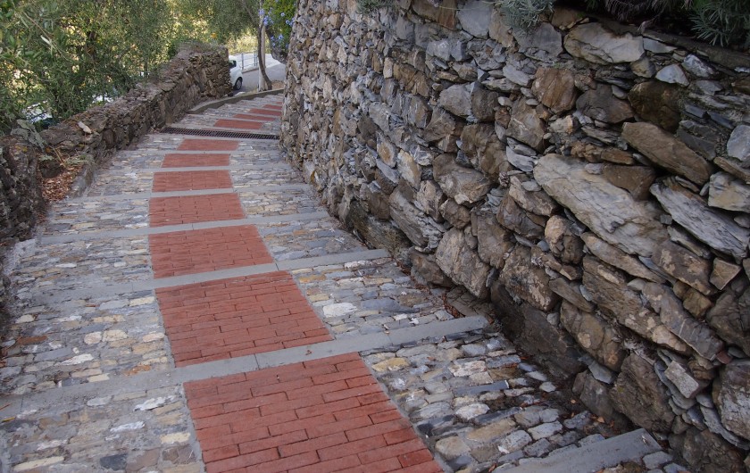 Location de vacances - Villa à Zoagli - Route vers la maison